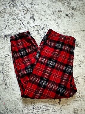Victorias Secret Red Plaid Pajama Pants